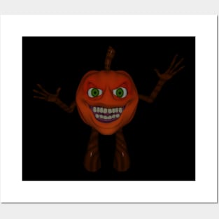 Pumpkin Guy Posters and Art